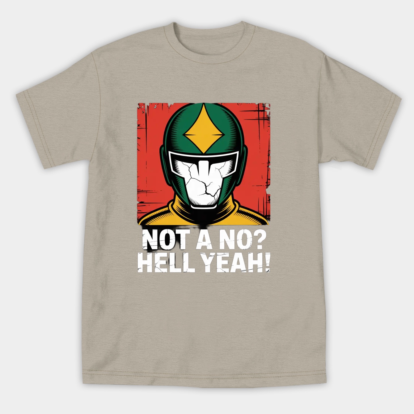 Not a no? Hell Yeah! Women's Athletic Performance T-Shirt