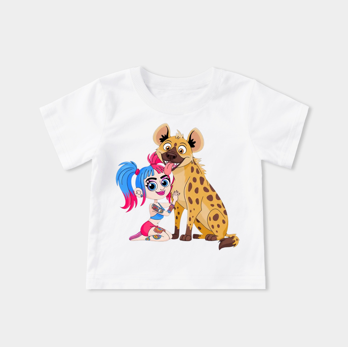 harley and hyena Youth Classic T-Shirt