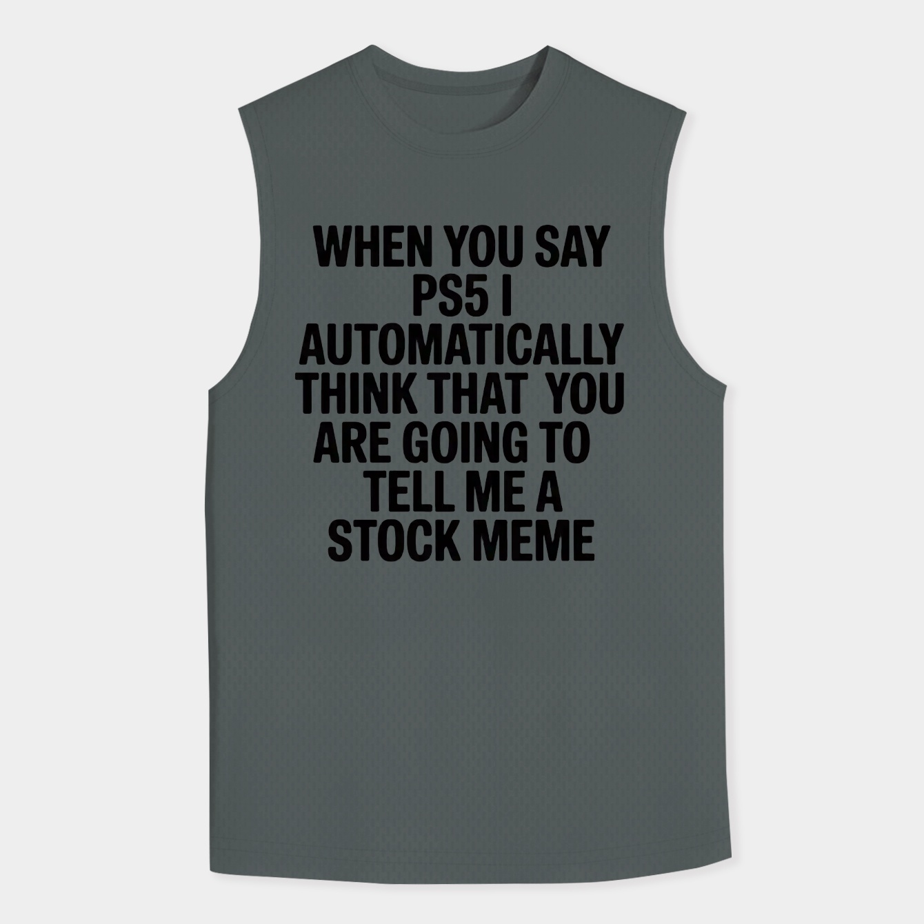Stock Meme Men's Big & Tall Tank Top