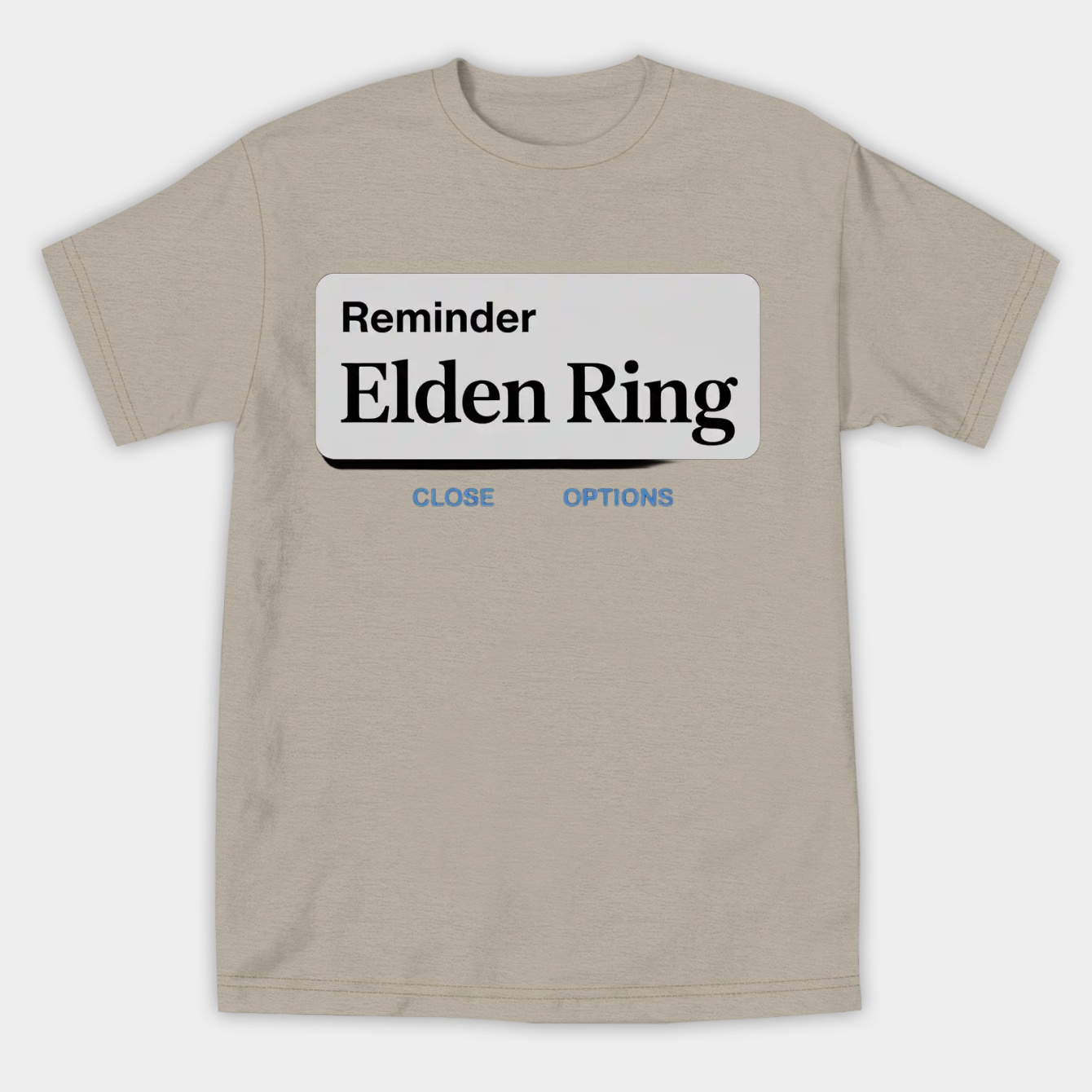 Elden Ring Reminder Notification Women's Athletic Performance T-Shirt