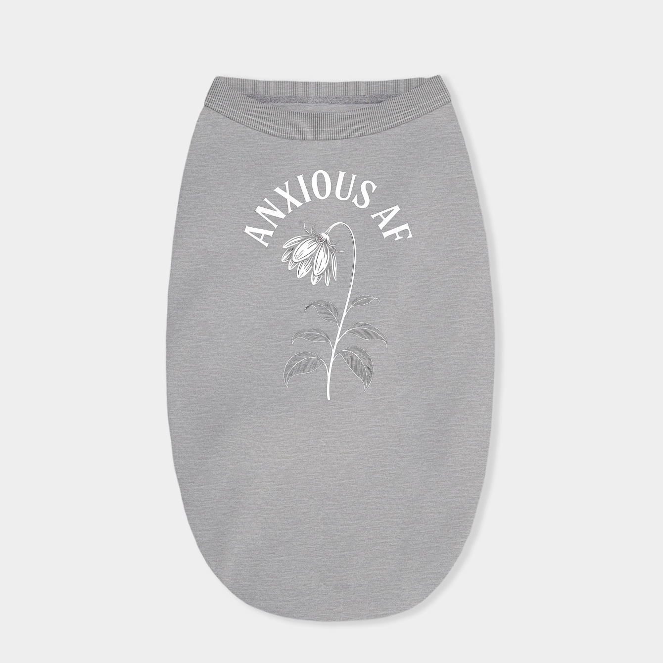 Anxious AF Dog Shirt