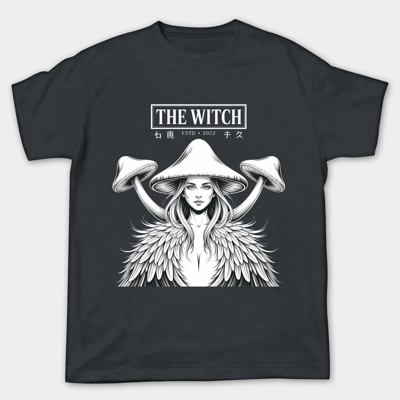 The Witch Mysterious Form Women's Plus Size T-shirt