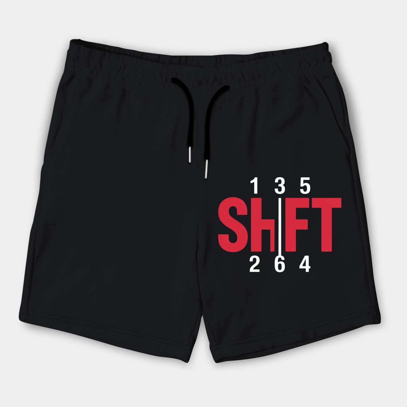 Shift Gear Pattern Design Men's Shorts