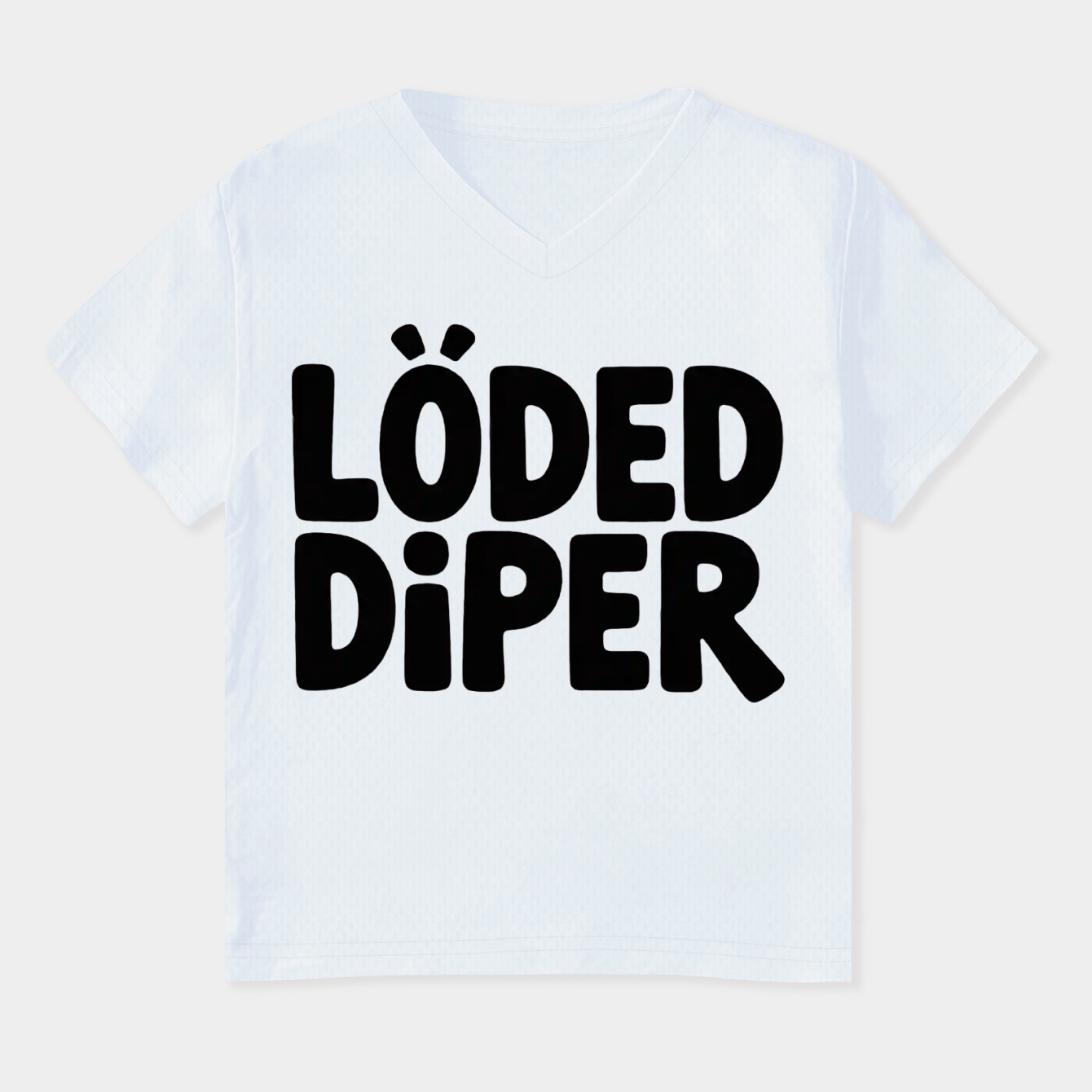 loded diper Women's Plus Size V-Neck T-Shirt