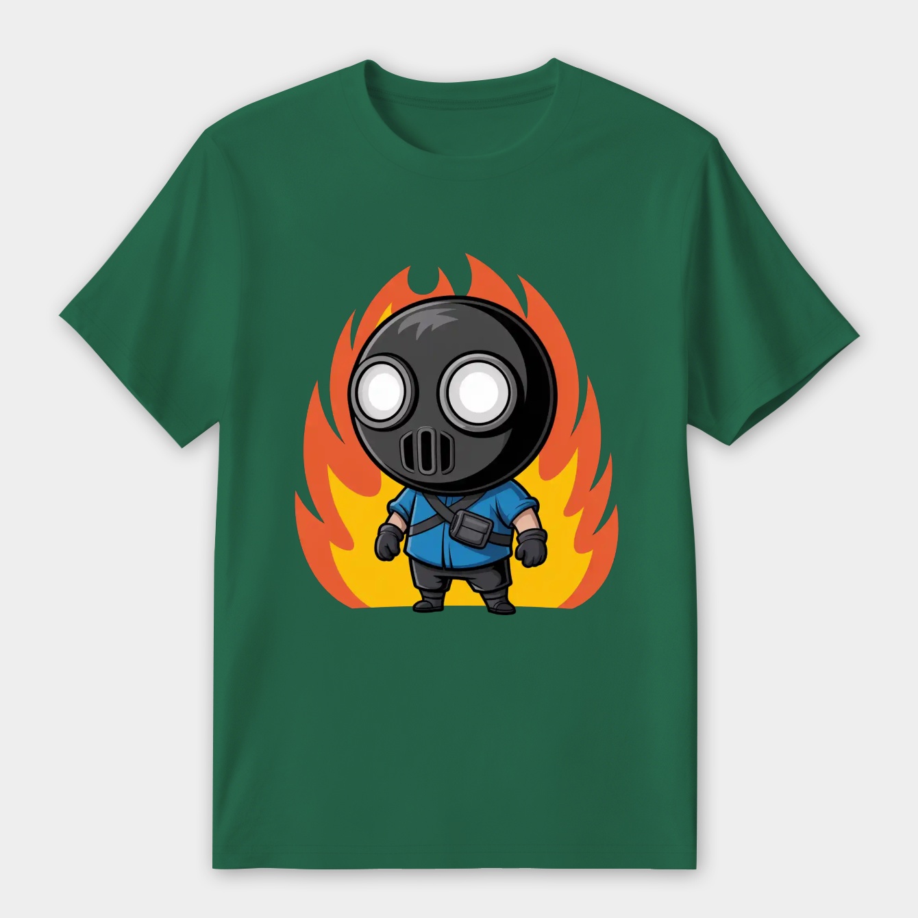 Pyro TF2 Simple - Blue Women's Premium Soft T-Shirt