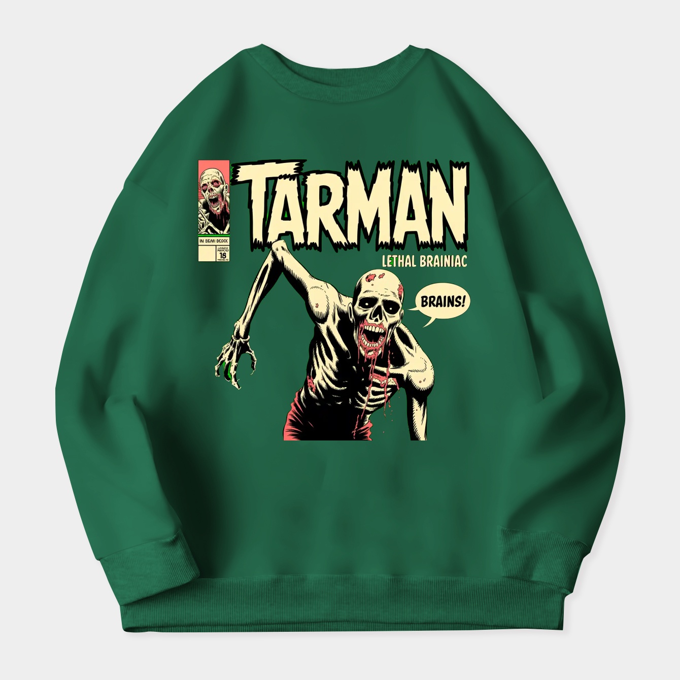Tarman Issue 2 Lethal Brainiac Women's Plus Size Sweatshirt
