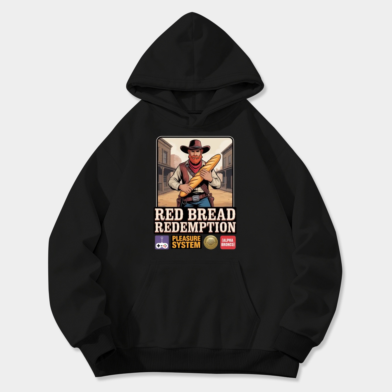 Red Bread Redemption Pleasure System Women's Plus Size Hoodie