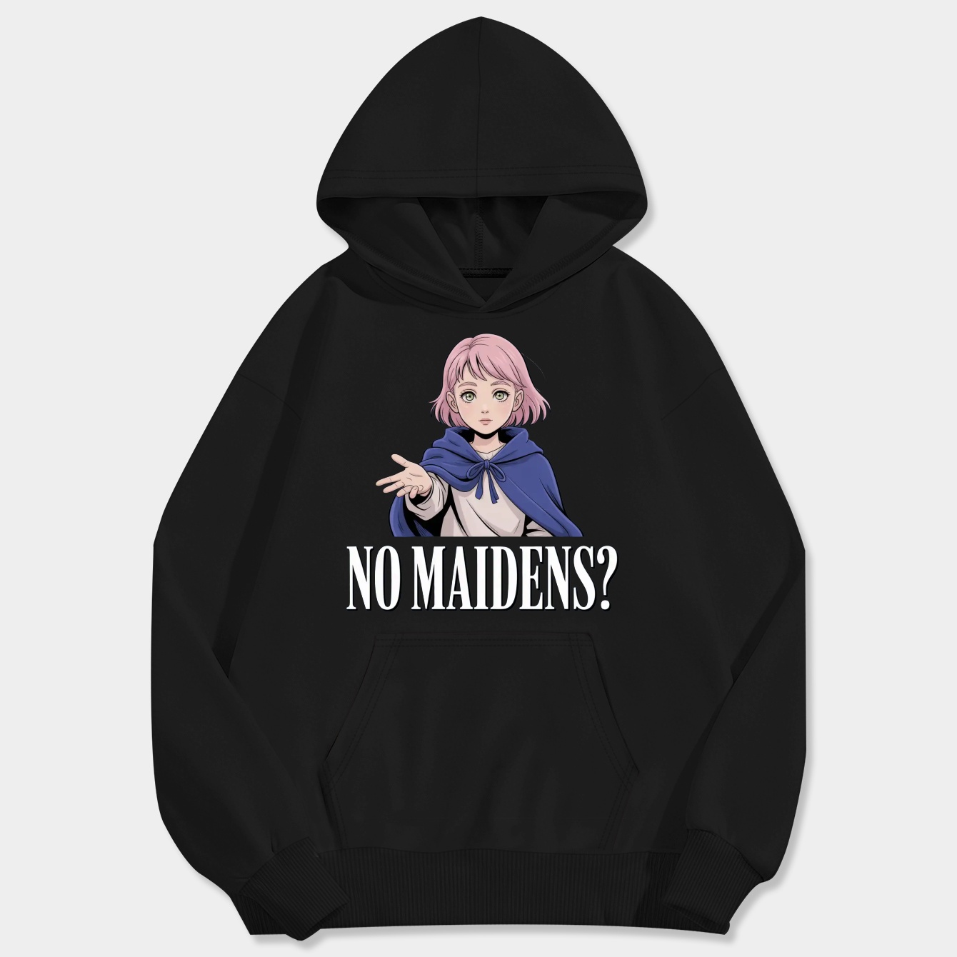 No Maidens Men's Big & Tall Hoodie