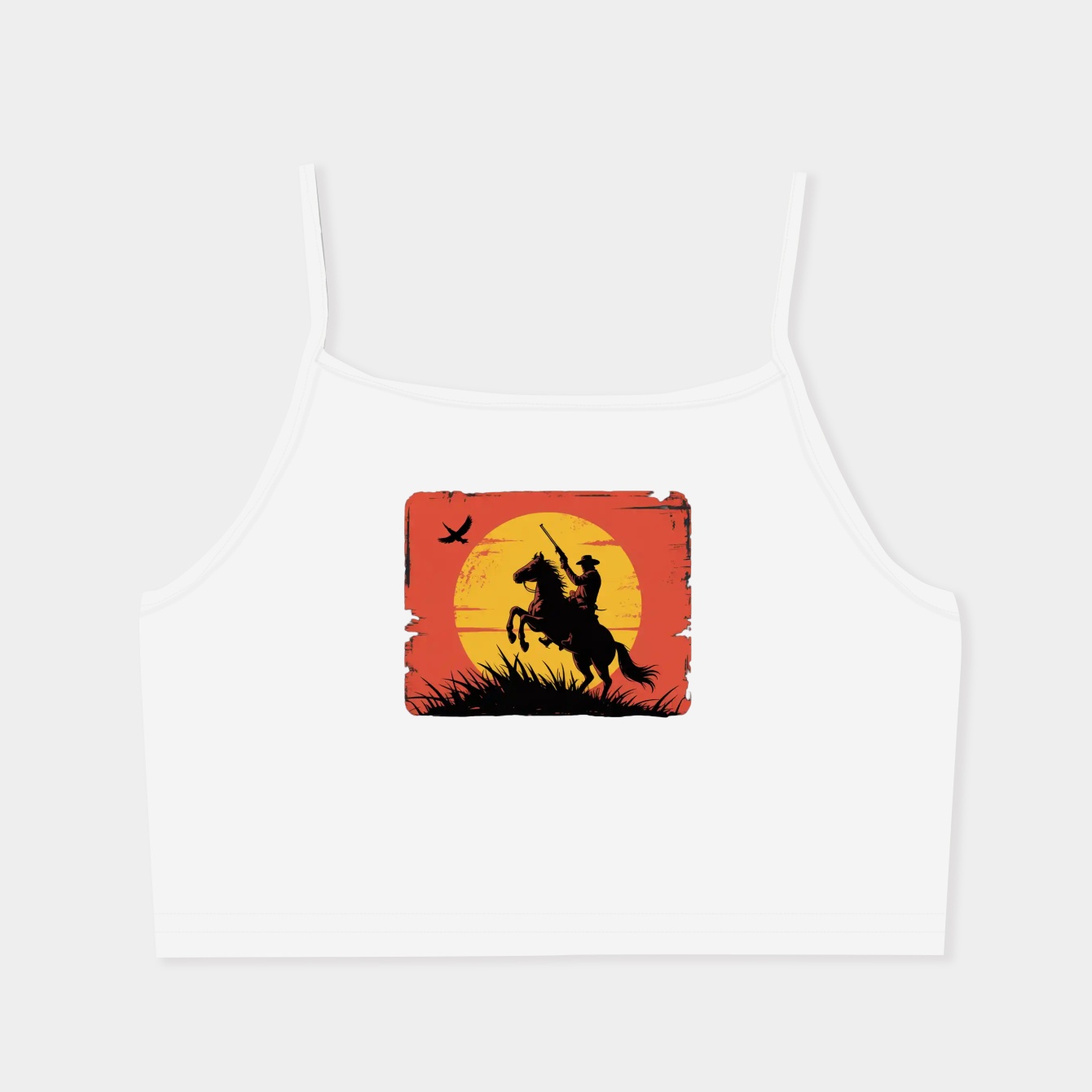 RDR Sunset Women's  Spaghetti Strap Tank Top