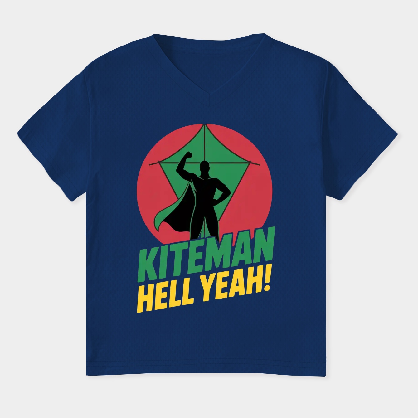 Kiteman Hell Yeah! Women's Plus Size V-Neck T-Shirt