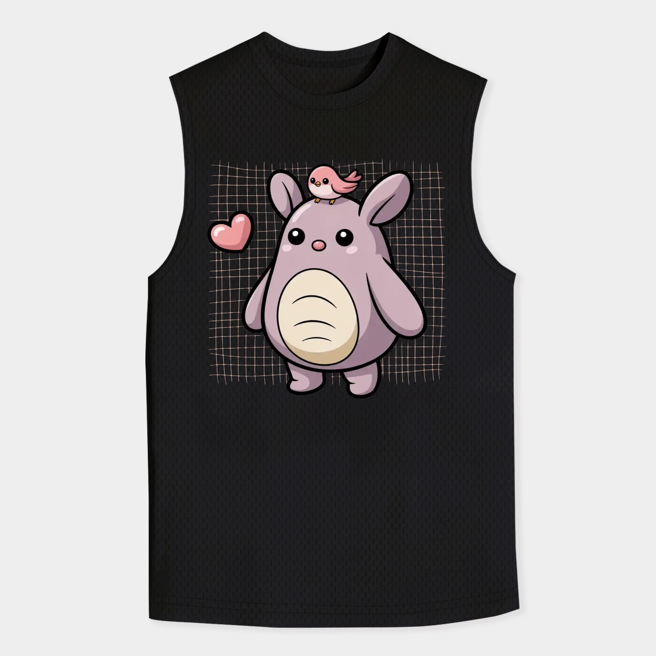 Chibi forest spirit Men's Big & Tall Tank Top