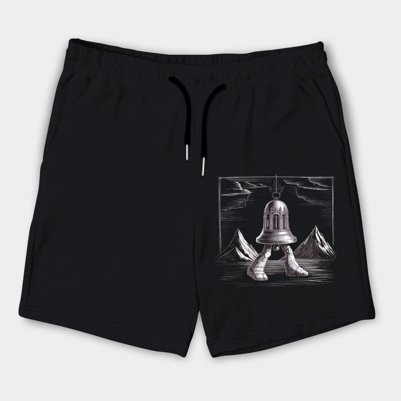The Walking Bell Men's Shorts