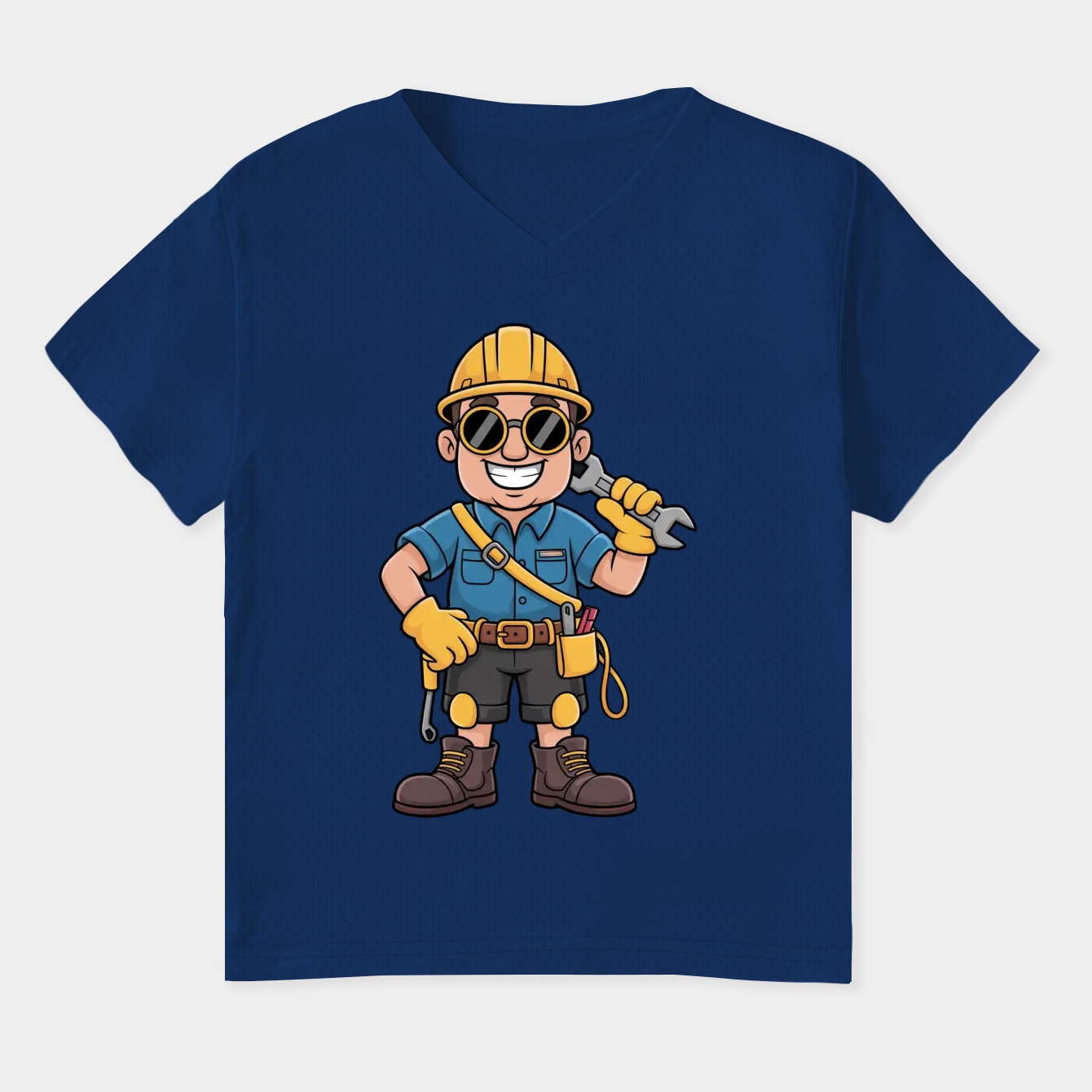 BLU Engineer Women's Plus Size V-Neck T-Shirt