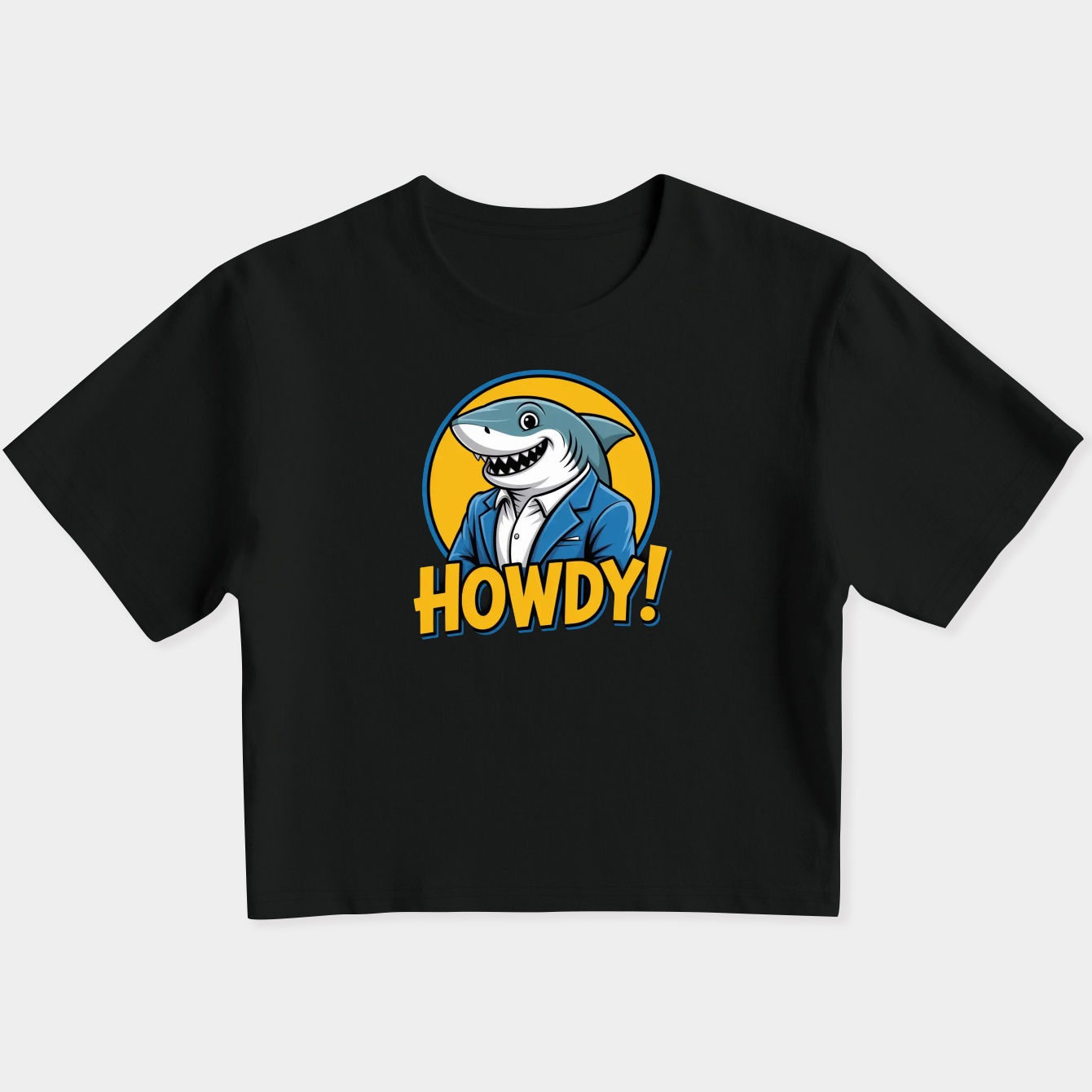 HOWDY! Women's Slim Fit Baby Tee