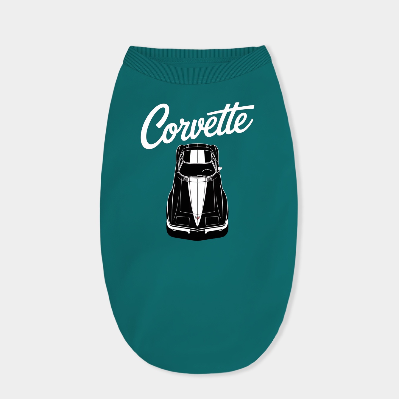 Corvette C2 - White line Dog Shirt