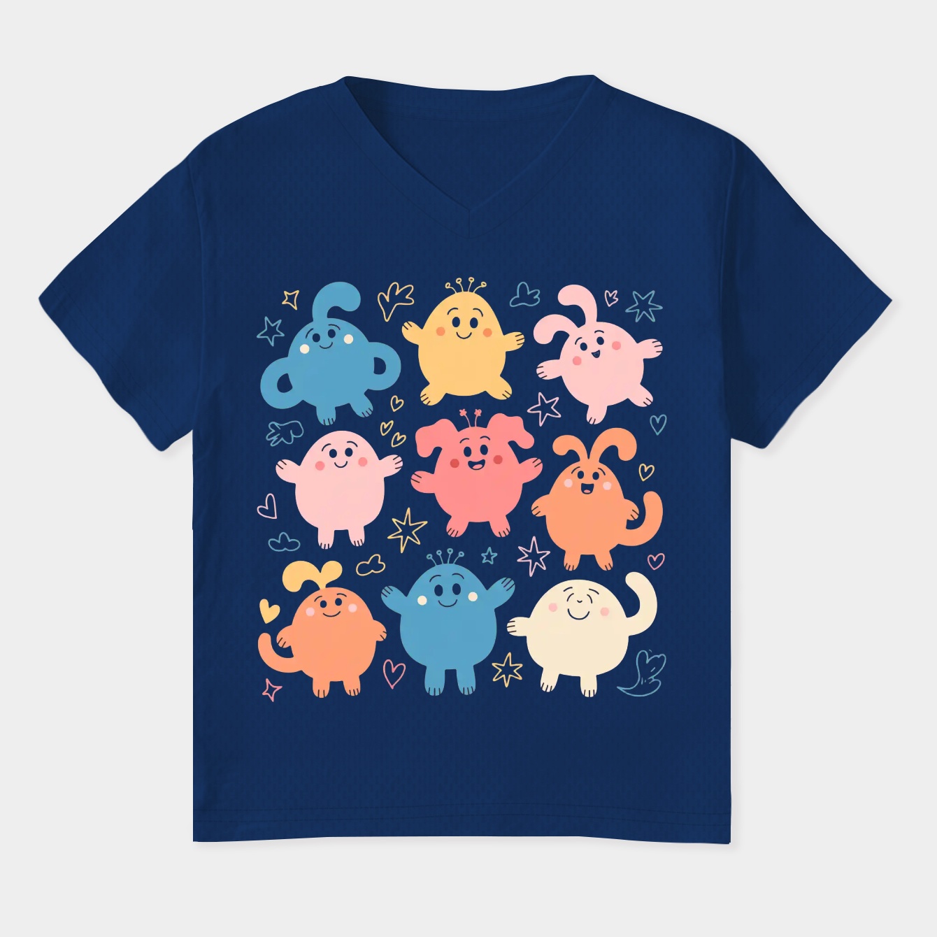 wiggle guys Women's Plus Size V-Neck T-Shirt