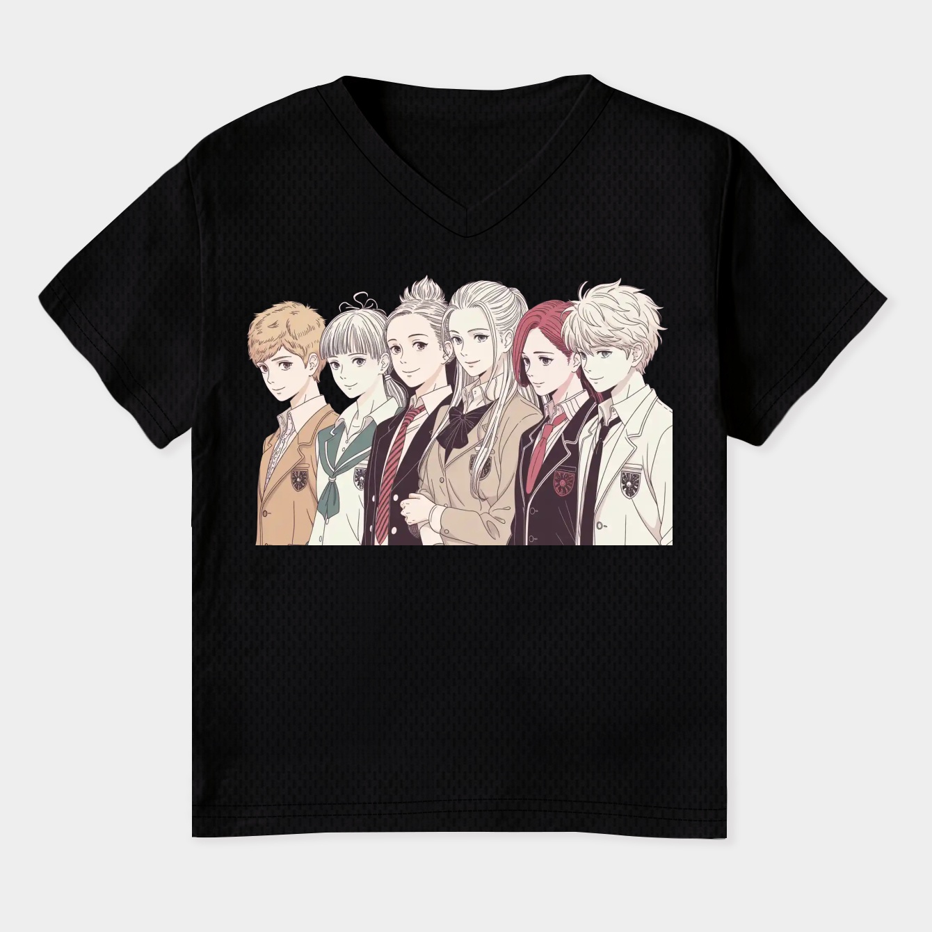 Danganronpa Women's Plus Size V-Neck T-Shirt