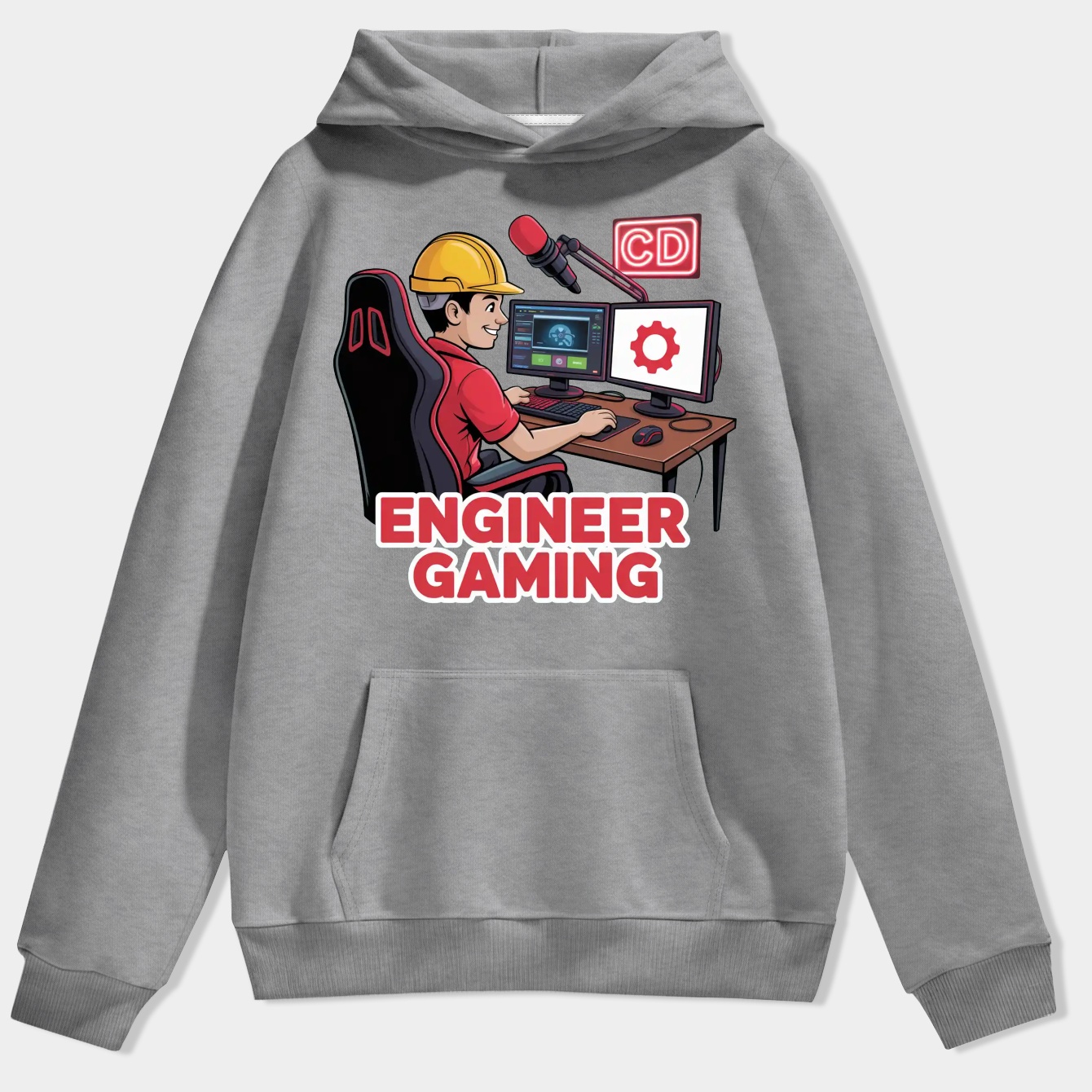 TF2 Engineer Gaming Men's Hoodie