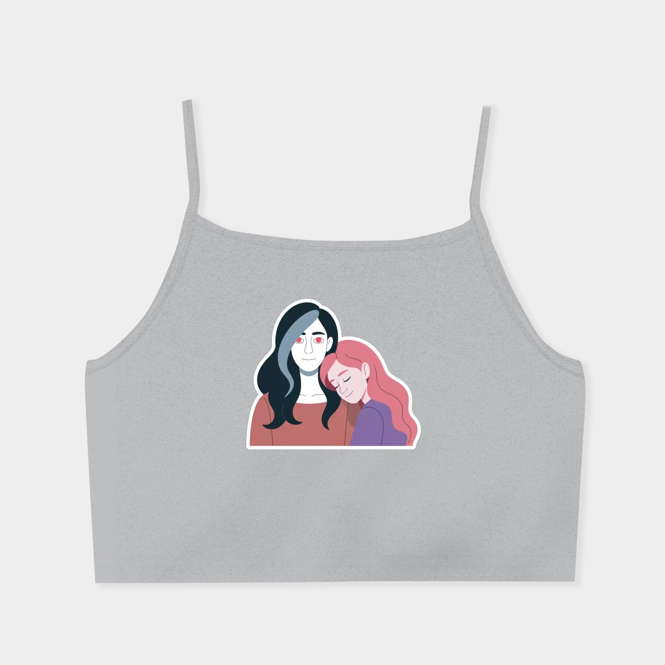 Bubbline hug Women's  Spaghetti Strap Tank Top
