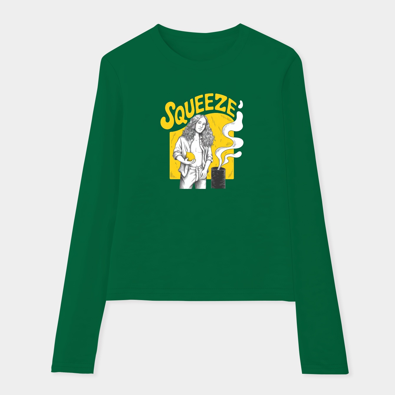 Lemon Squeeze Women's Soft Long Sleeve T-Shirt