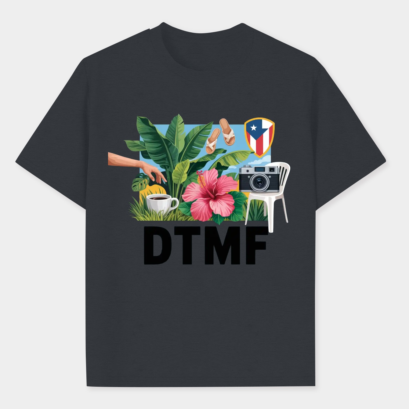 DTmF Bad Bunny Men's Performance Athletic T-Shirt