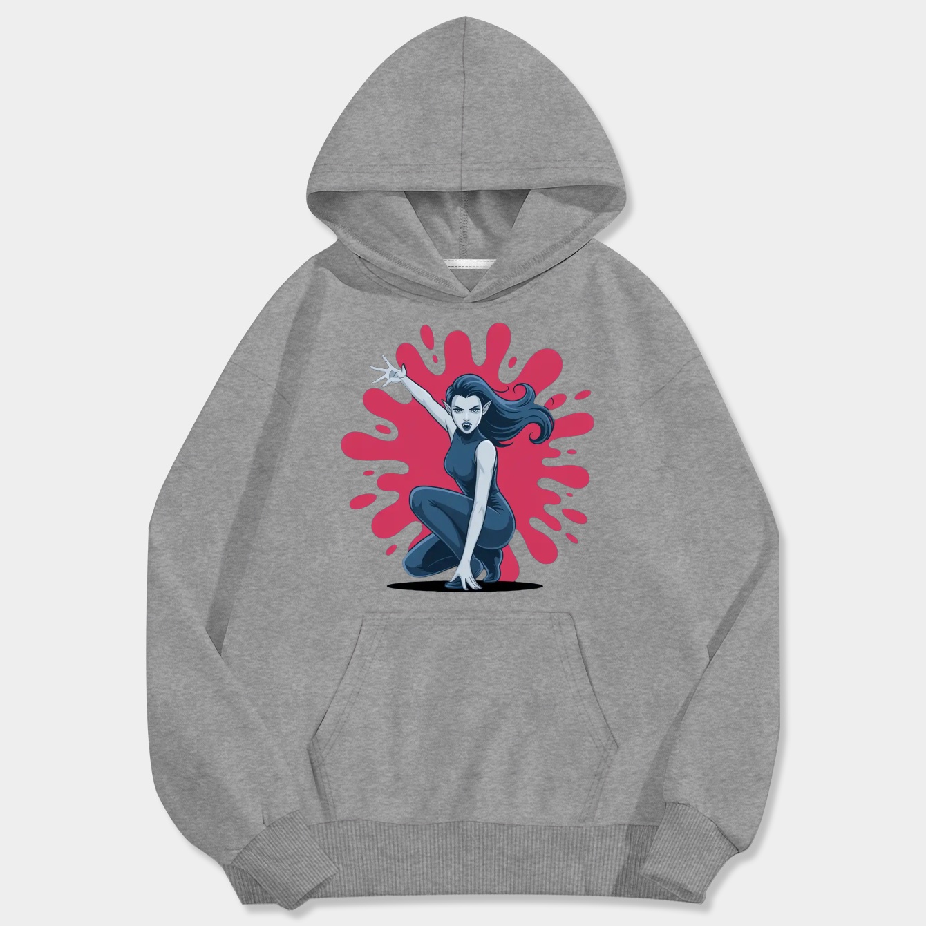 Vampire Queen Men's Big & Tall Hoodie