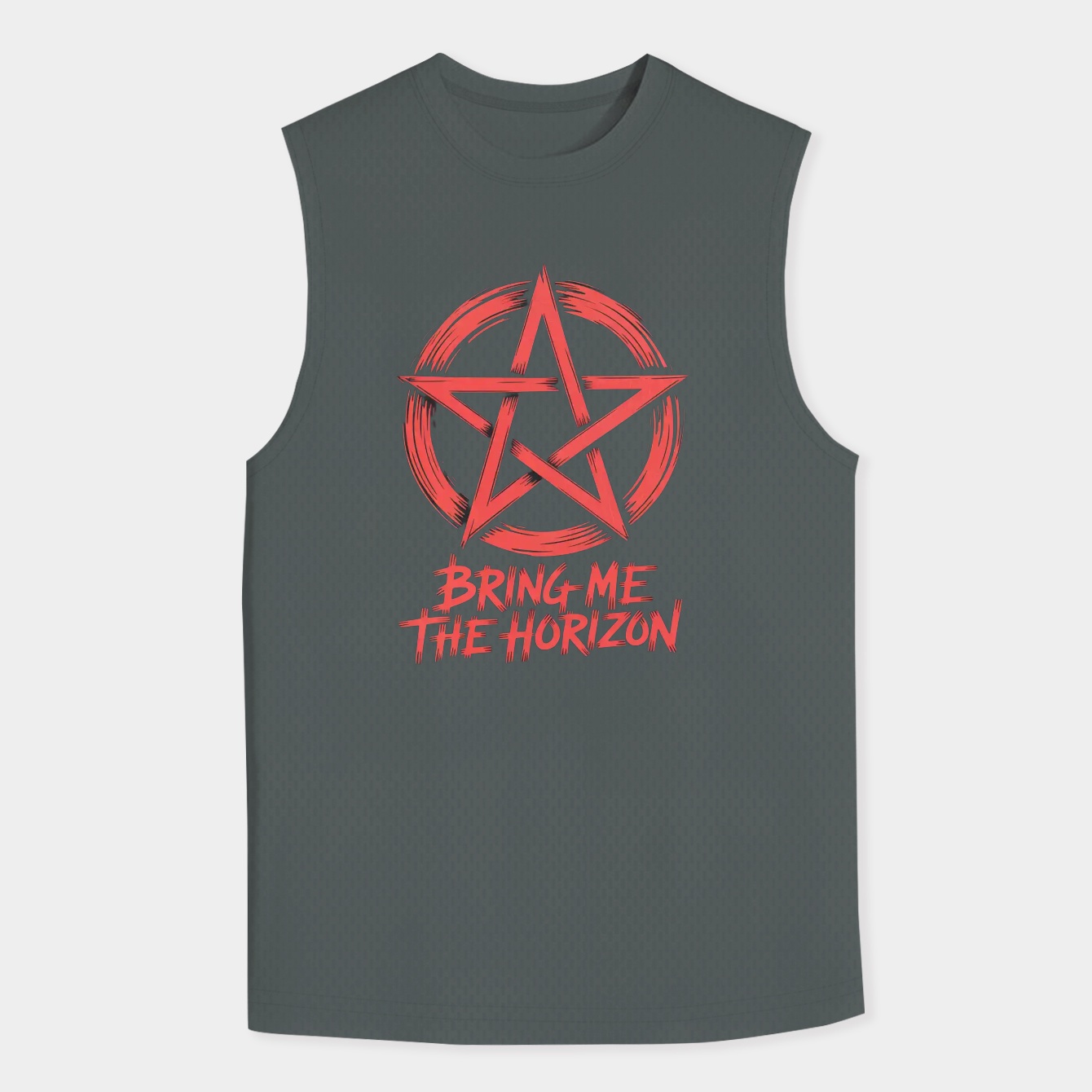 BMTH Paint (Red) Men's Tank Top