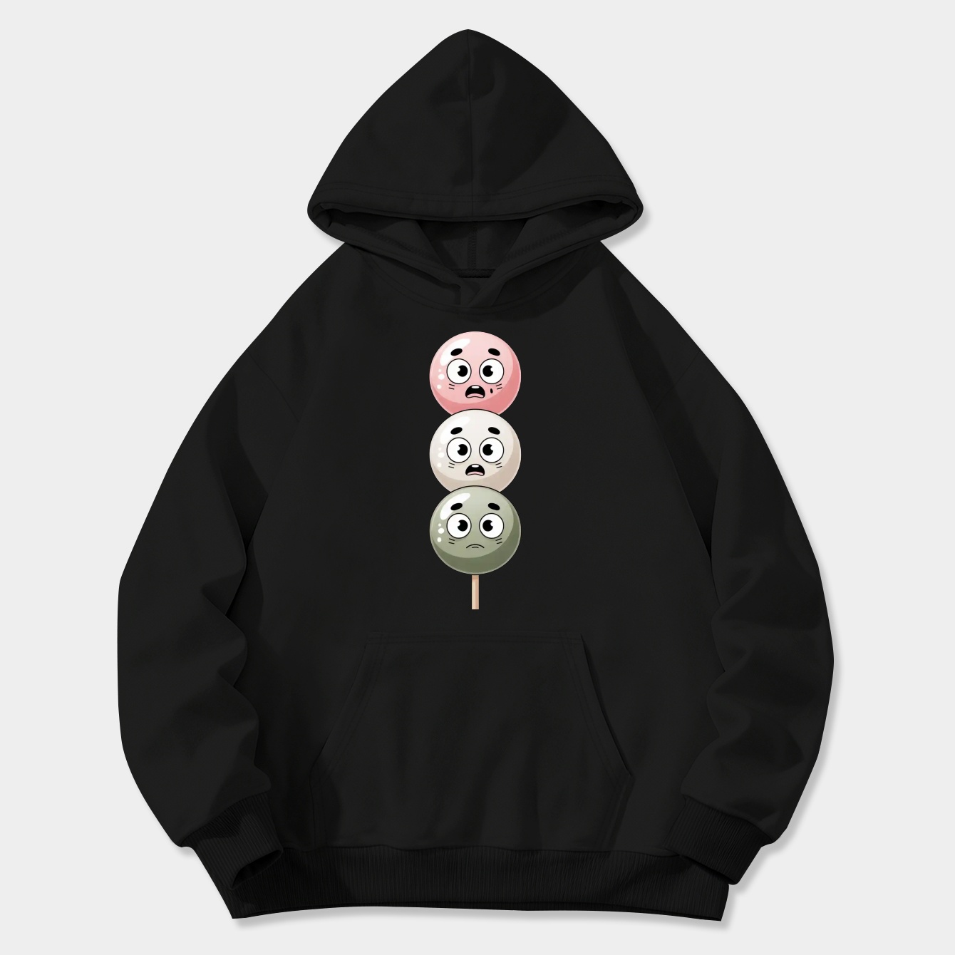 Kashira Spirits Dango Stack Women's Plus Size Hoodie