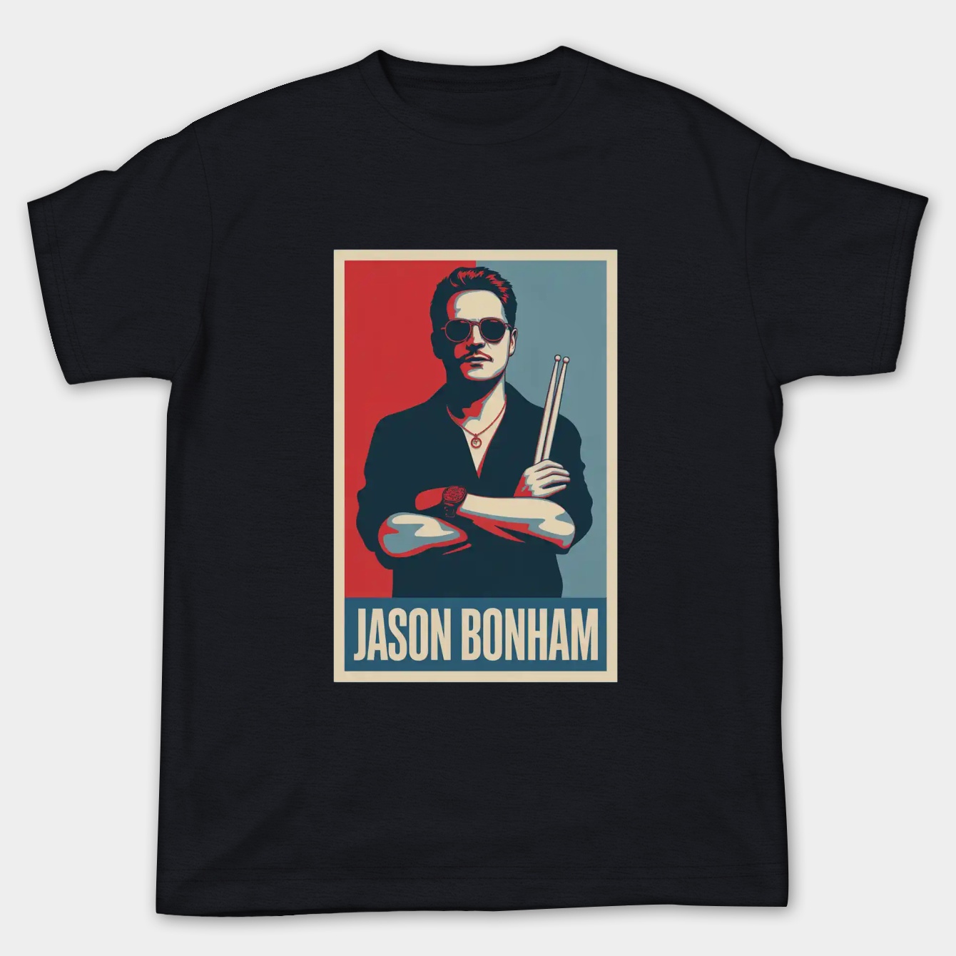 Jason Bonham Poster Hope Art Women's Plus Size T-shirt