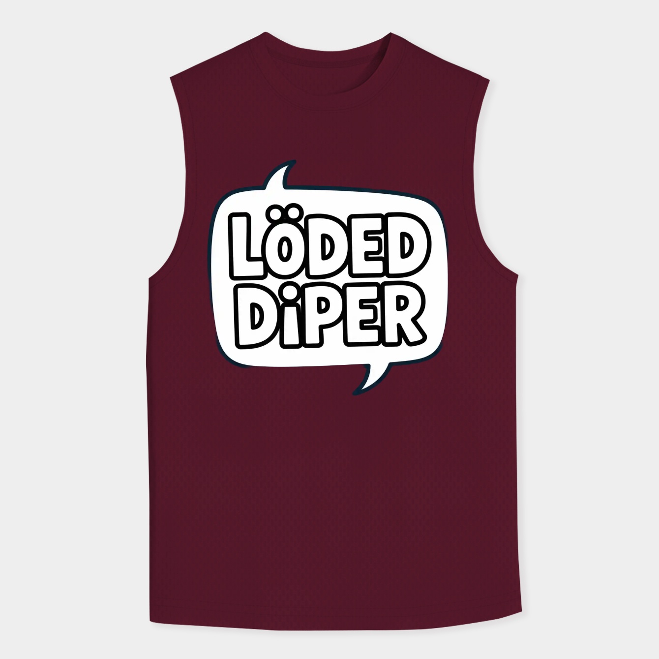 Loaded Diaper Men's Big & Tall Tank Top