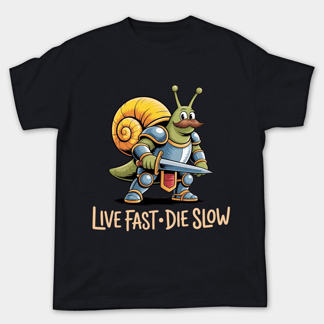 Snail knight Live fast die slow