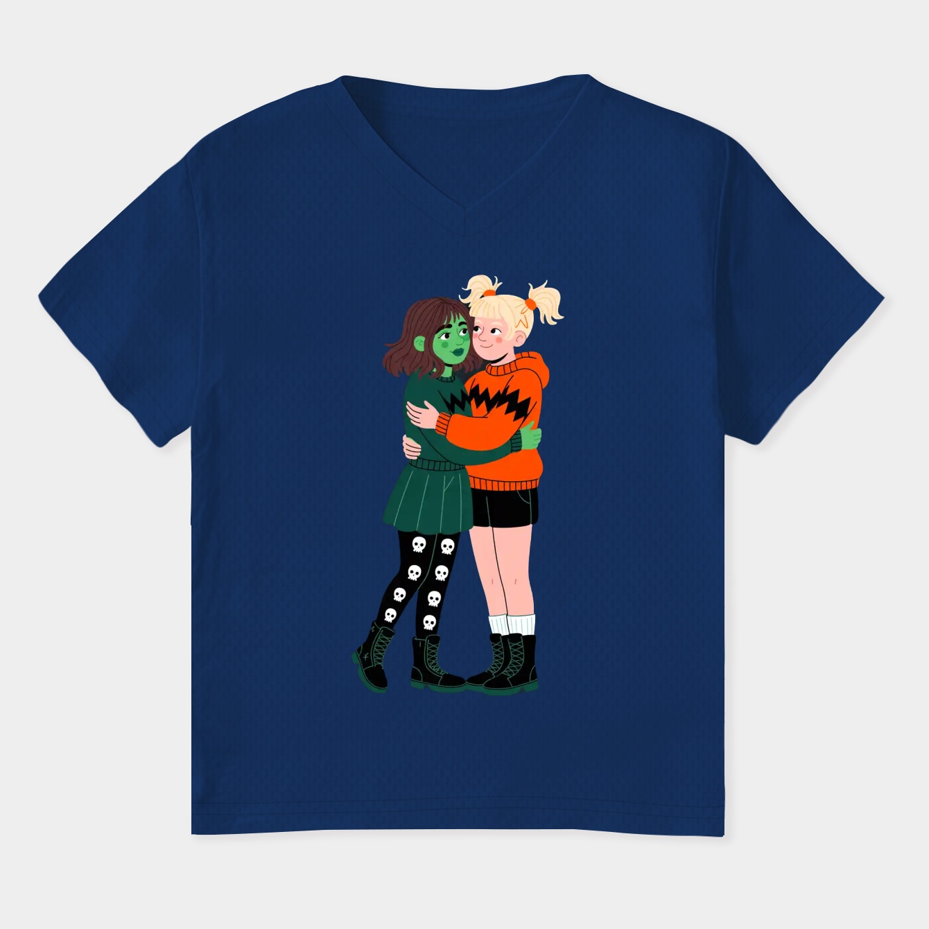 Wuv You Always Women's Plus Size V-Neck T-Shirt