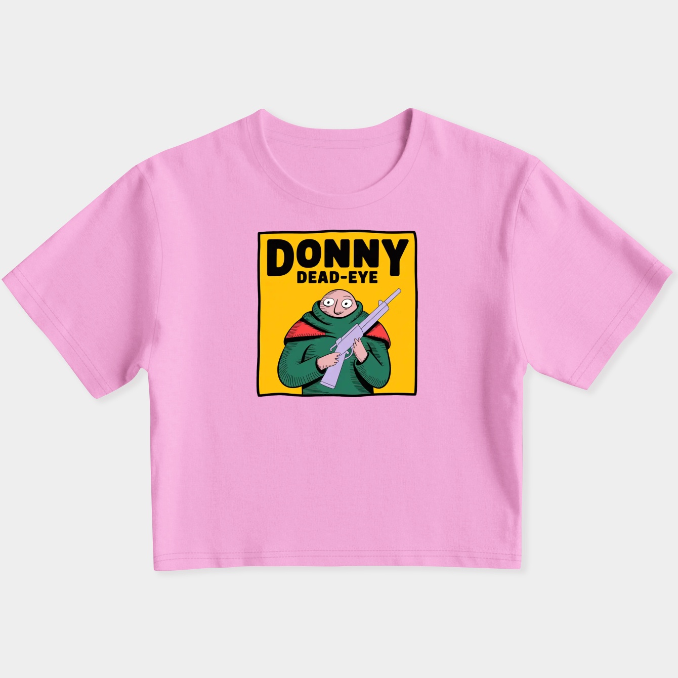 dead-eye donny Women's Slim Fit Baby Tee