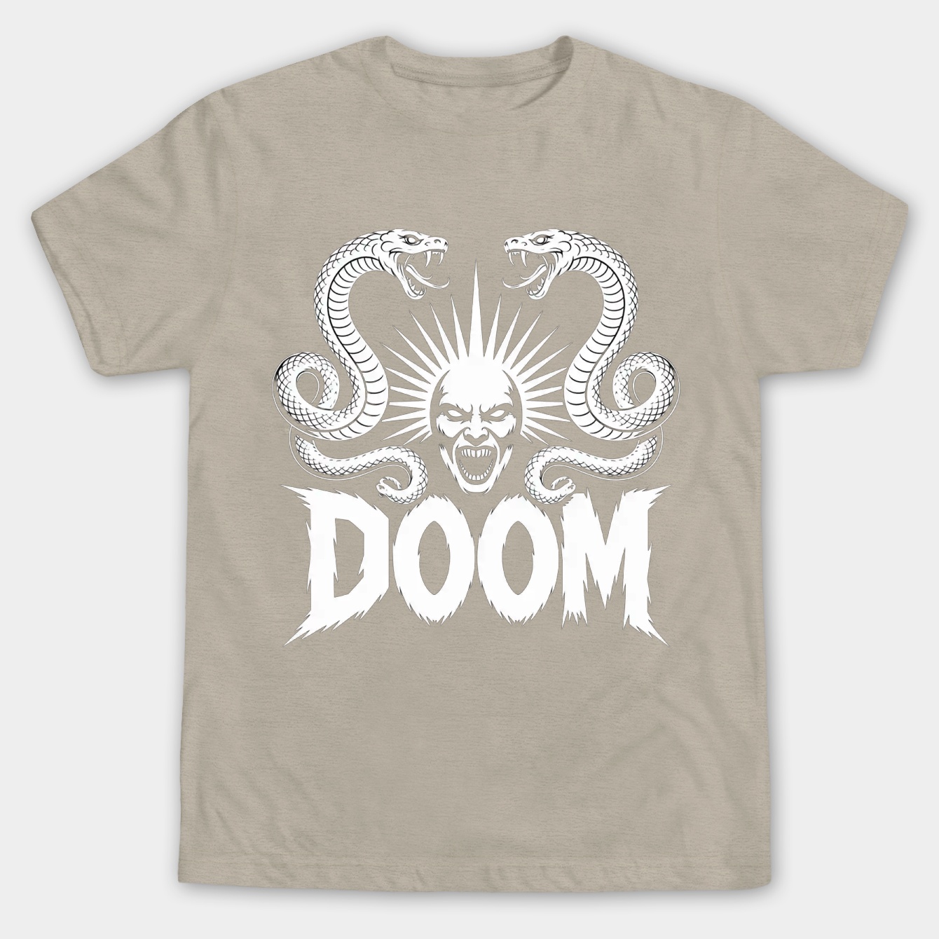 Thulsa Doom Serpent Symbol Men's Big & Tall T-shirt