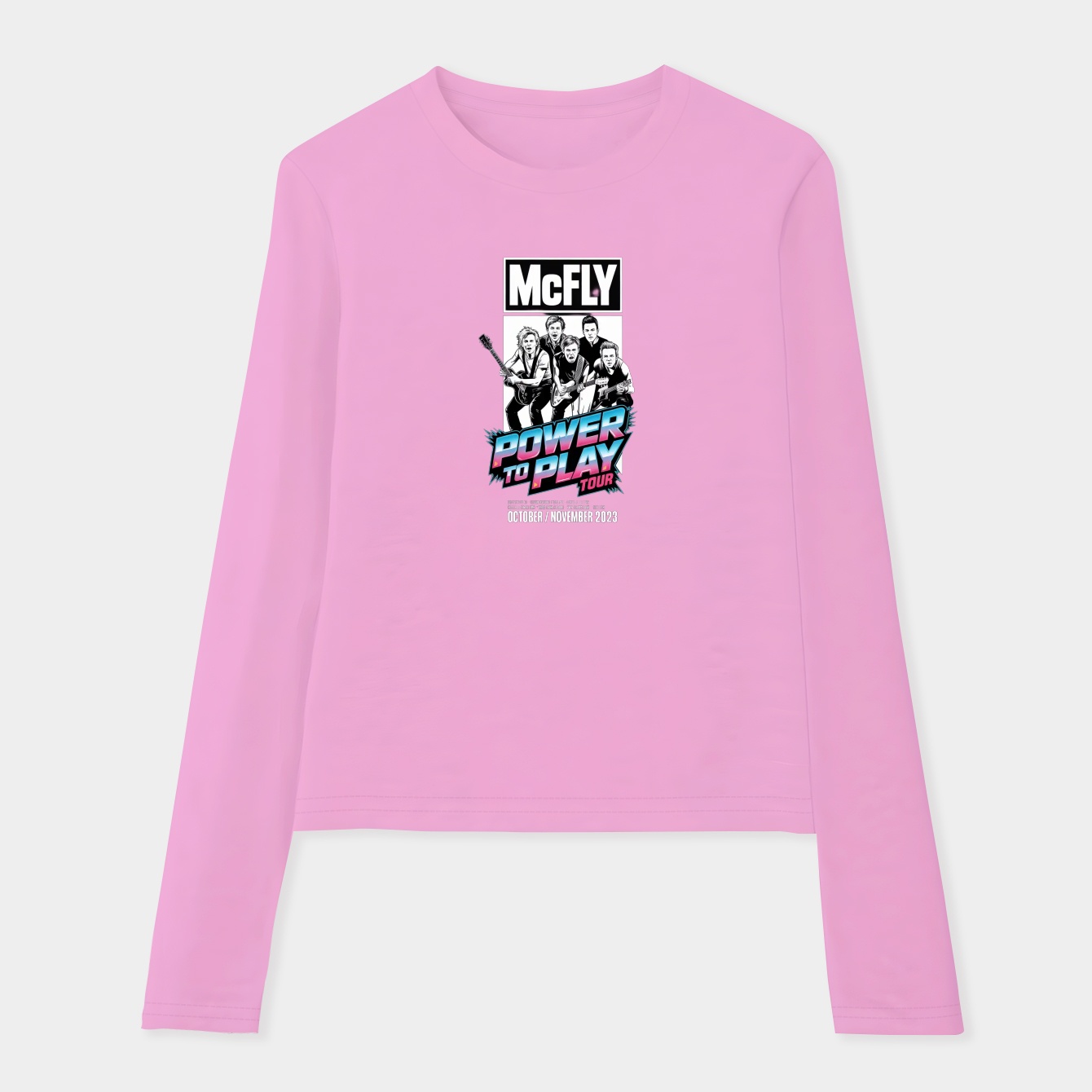 McFly Tour 2023 Women's Soft Long Sleeve T-Shirt