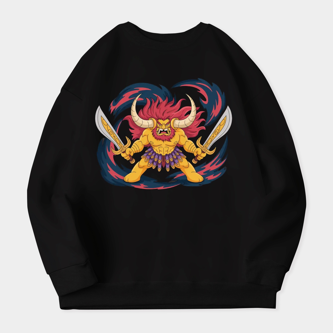 elden ring fantasy warrior Women's Crewneck Sweatshirt