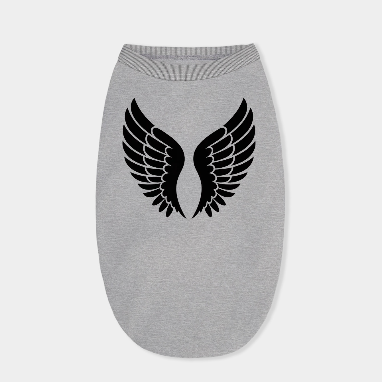 Angel wings silhouette design