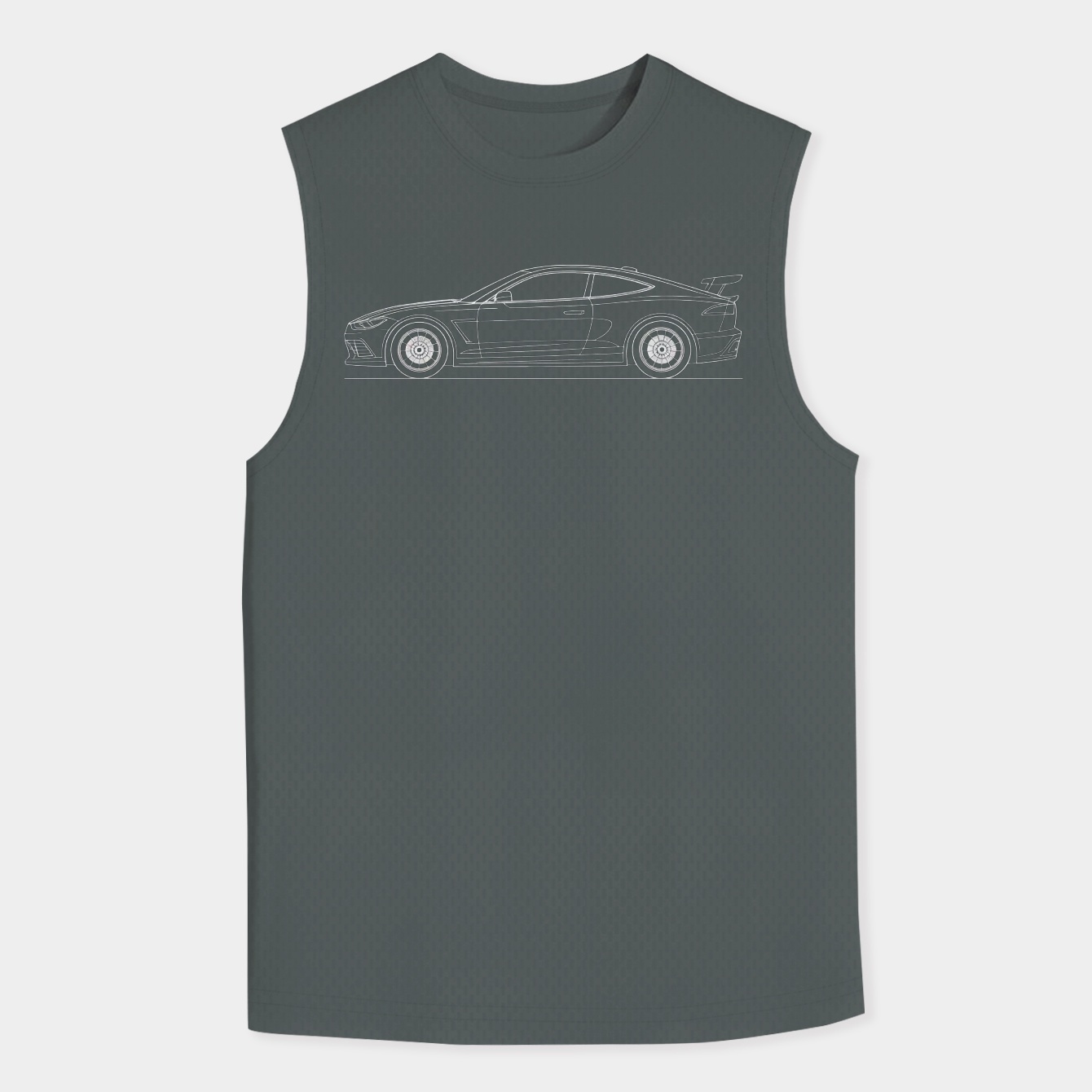 Lancer Evolution VII B Men's Big & Tall Tank Top