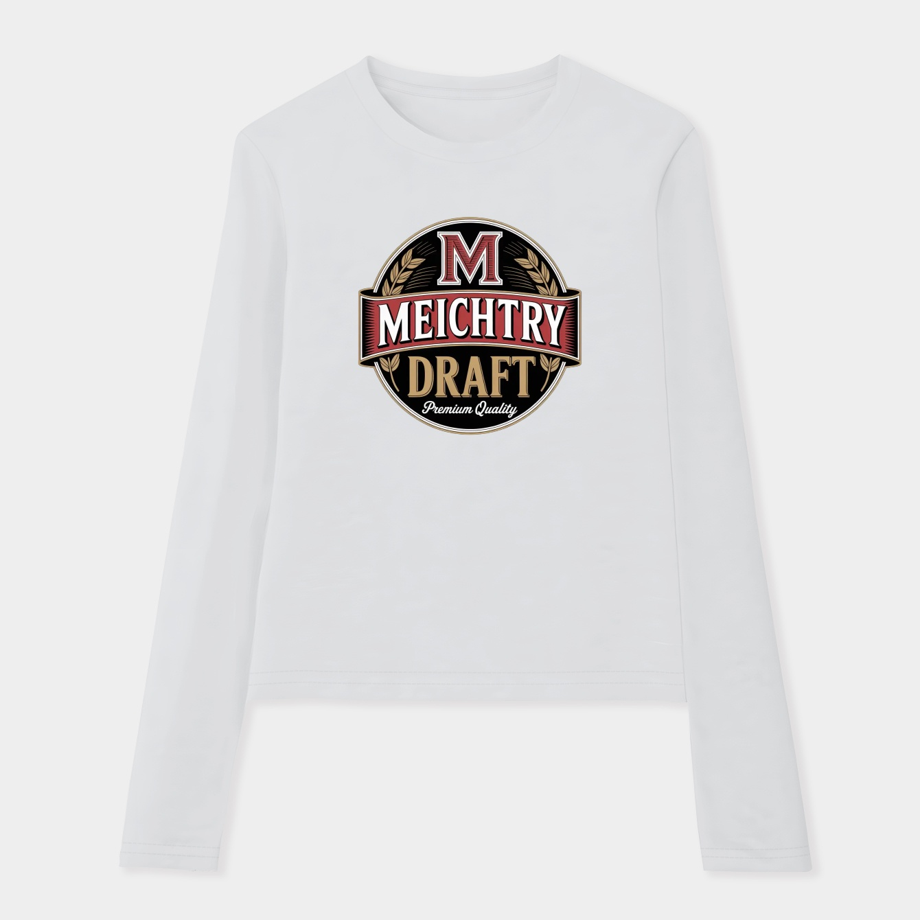 Meichtry Draft Label Design Women's Soft Long Sleeve T-Shirt