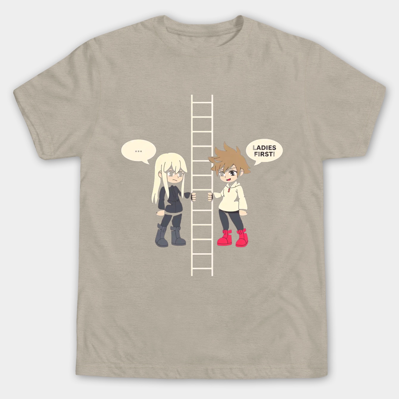 Ladies First! Men's Big & Tall T-shirt