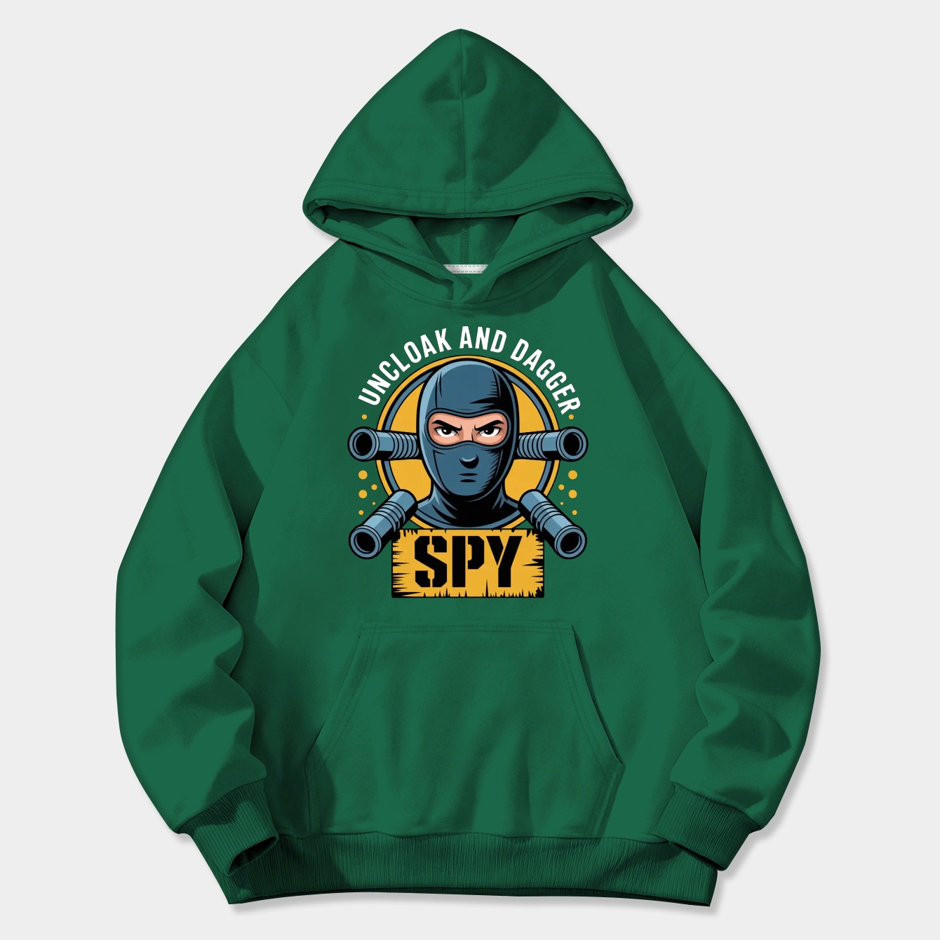 Spy - Blue Team Women's Plus Size Hoodie