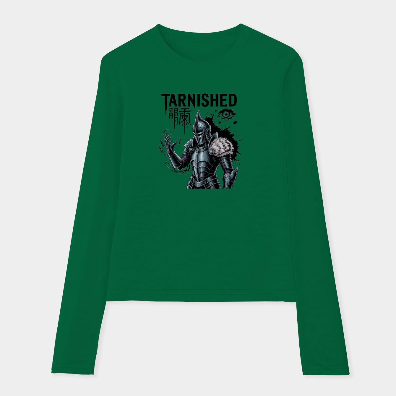 Tarnished Game Character Women's Soft Long Sleeve T-Shirt
