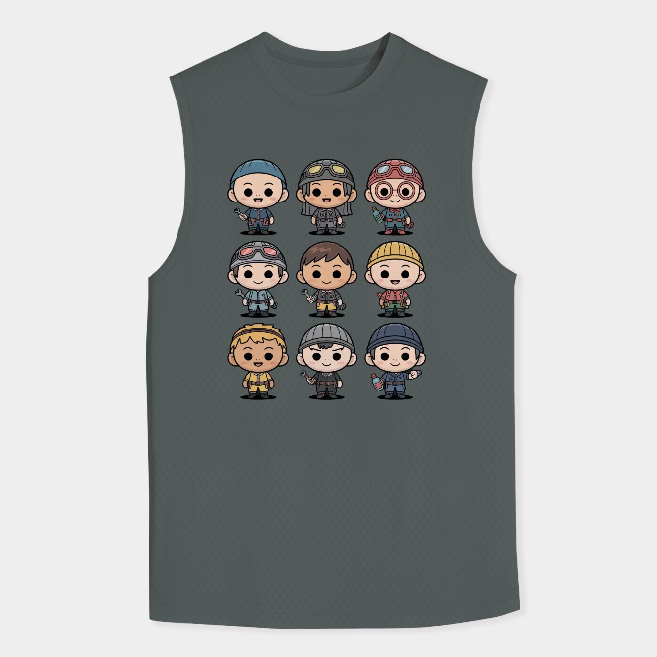TF2 Blu Fren Set Men's Big & Tall Tank Top