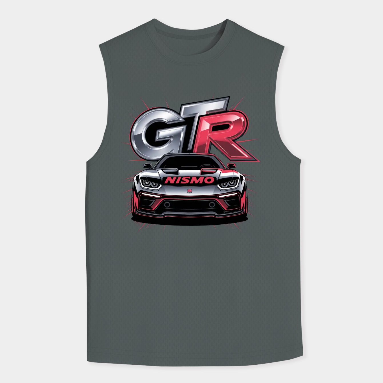 GTR Racing Machine Power Men's Big & Tall Tank Top