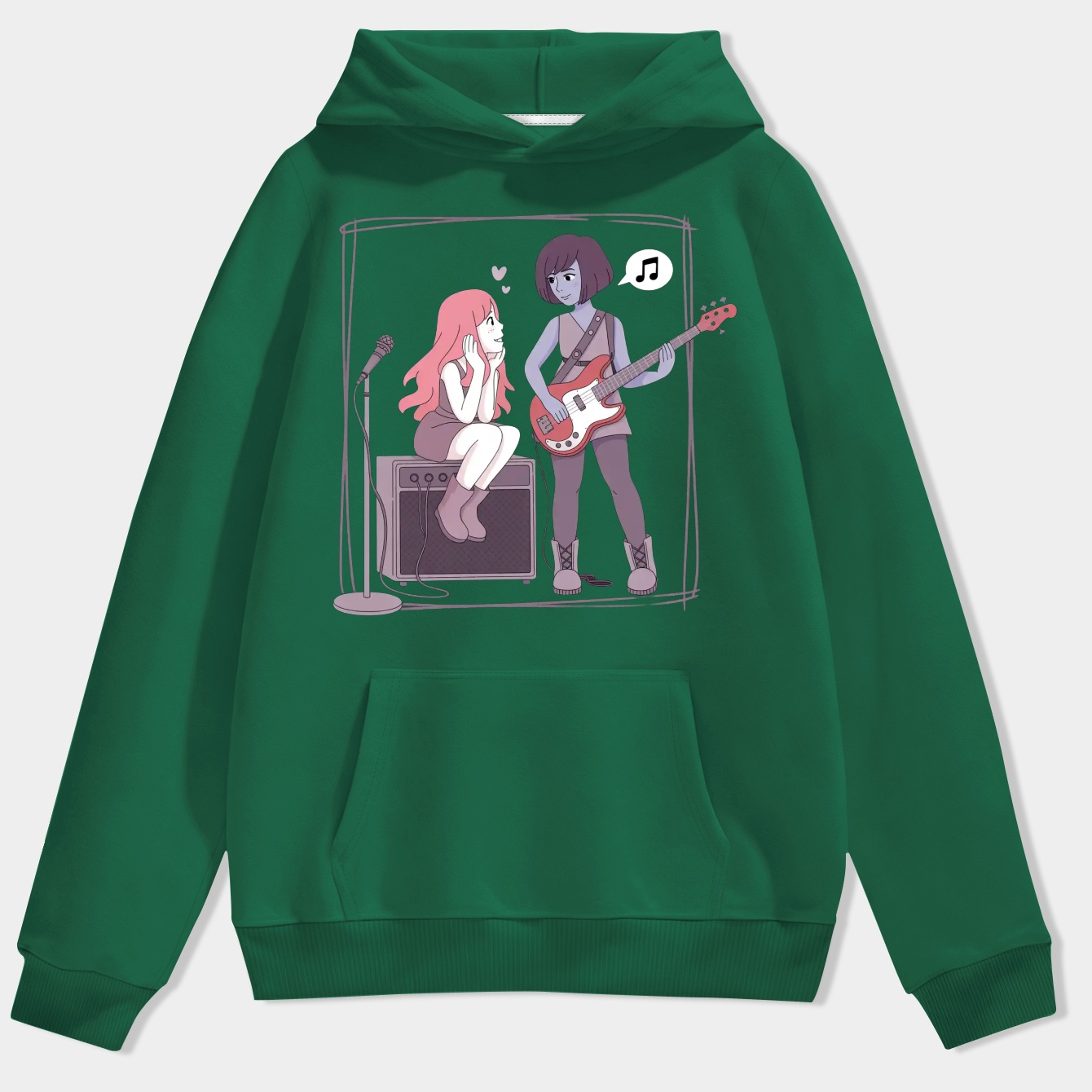 Bubbline <3 Men's Hoodie