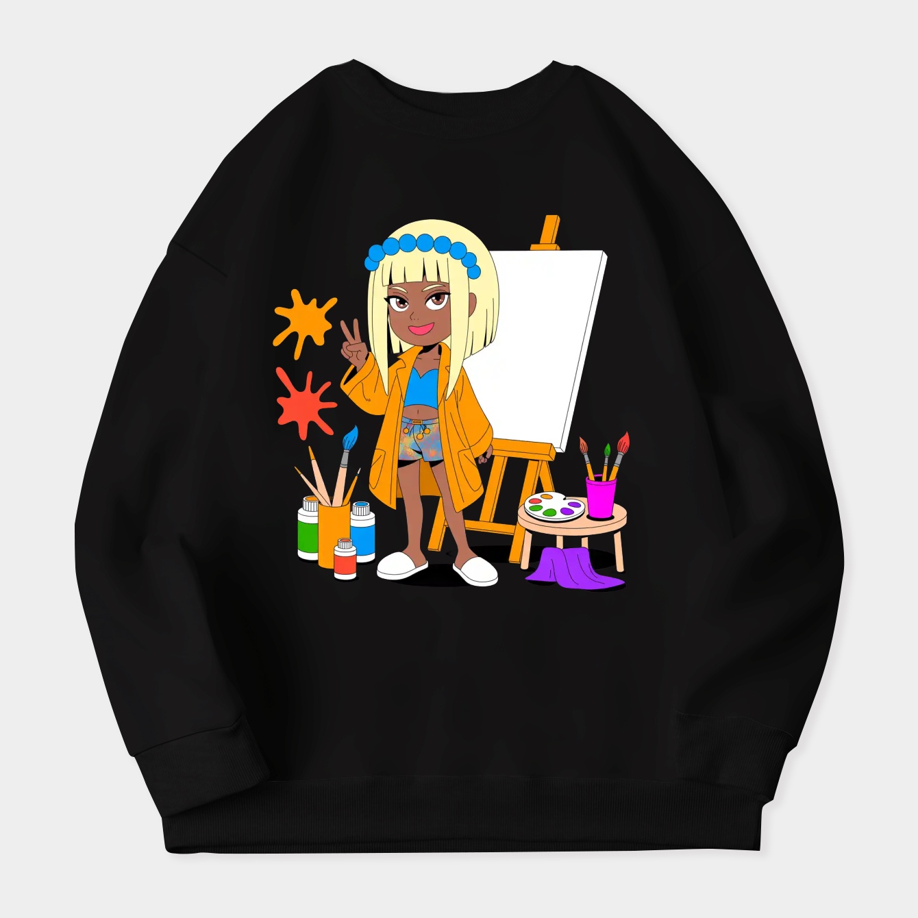 Angie Yonaga!!! Women's Crewneck Sweatshirt