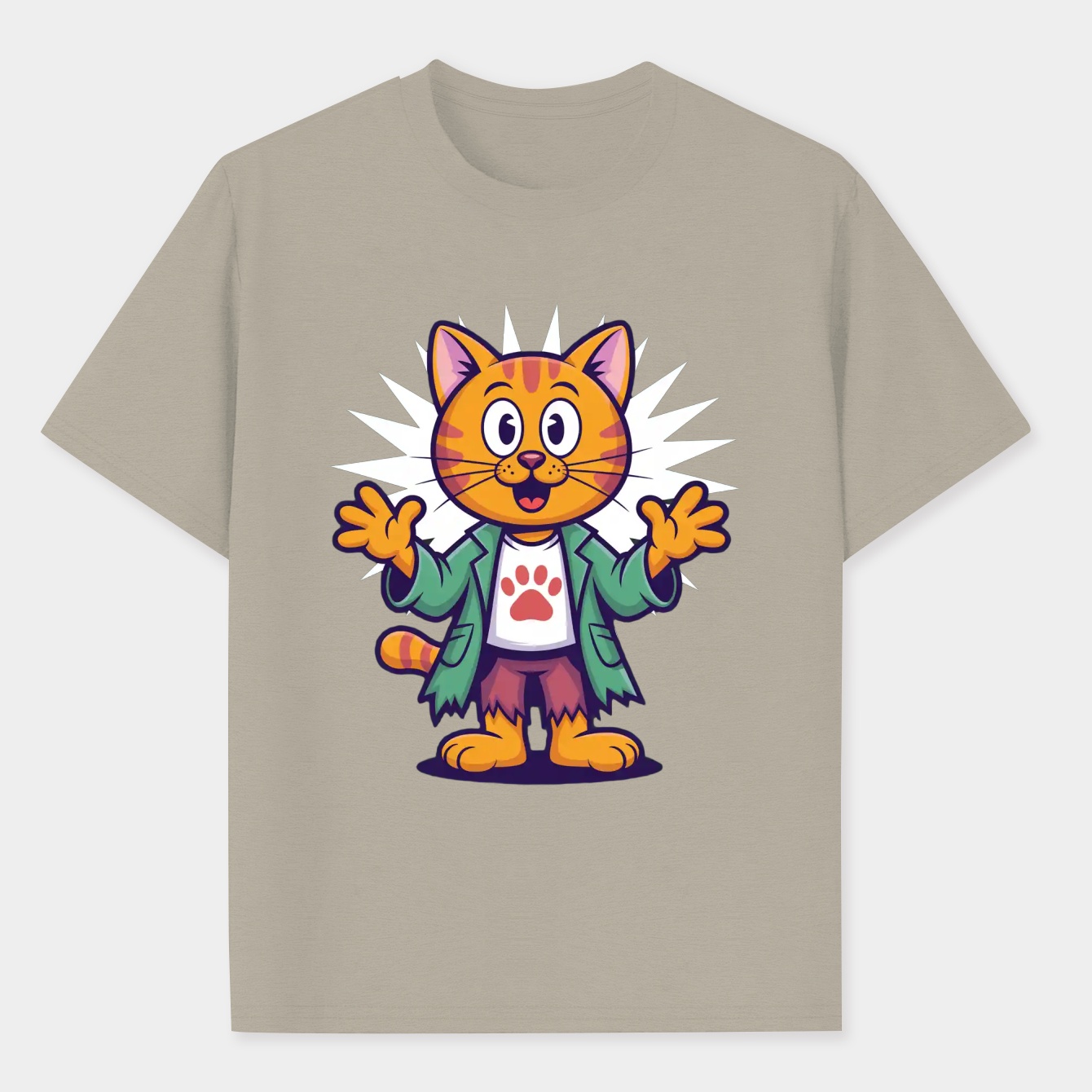 Garfmaeda Men's Performance Athletic T-Shirt