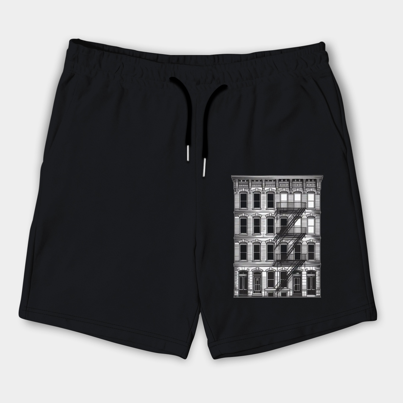 urban graffiti building sketch