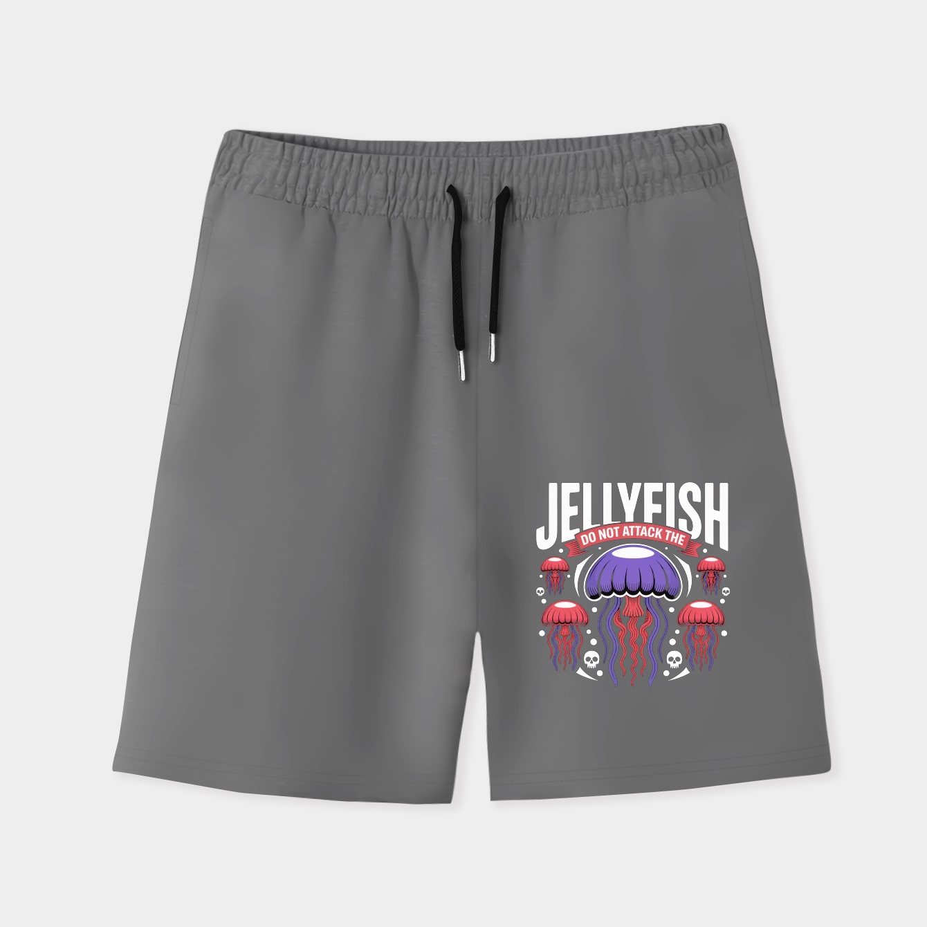 Vintage Elden Ring Attack The Jellyfish Men's Quick-Dry Athletic Shorts