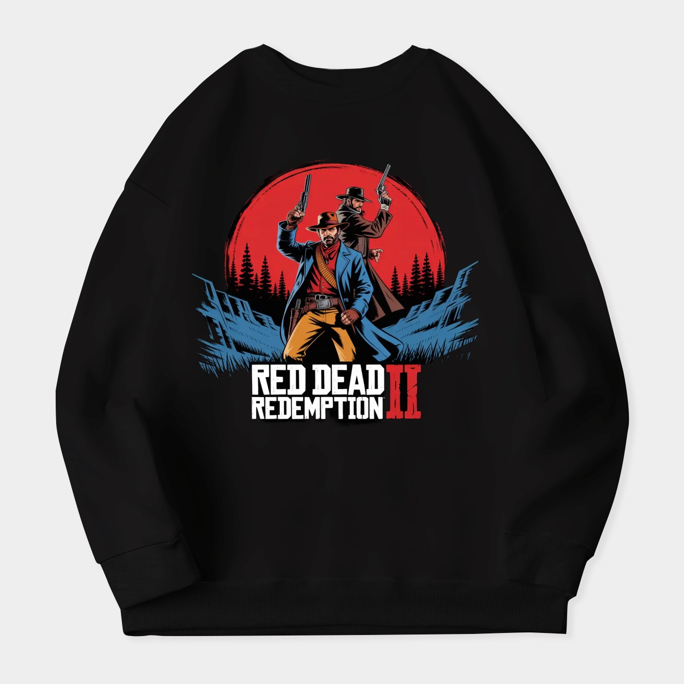 red dead redemption II Women's Plus Size Sweatshirt